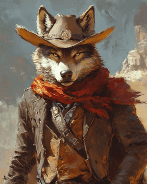 Wolf Cowboy