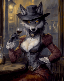 Dark Wolf Gentlelady