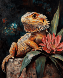 Bearded Dragon Portrait