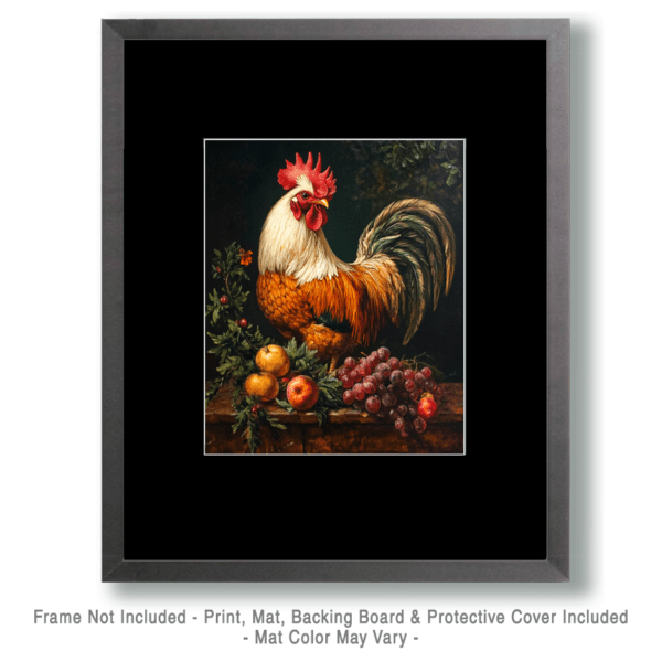 Vintage Rooster Art