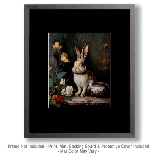 Vintage Rabbit Art