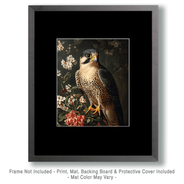 Vintage Peregrine Falcon Art