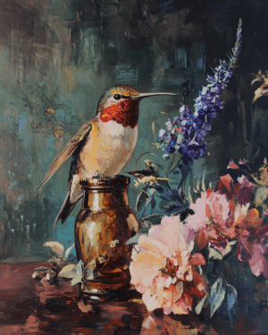 Vintage Hummingbird