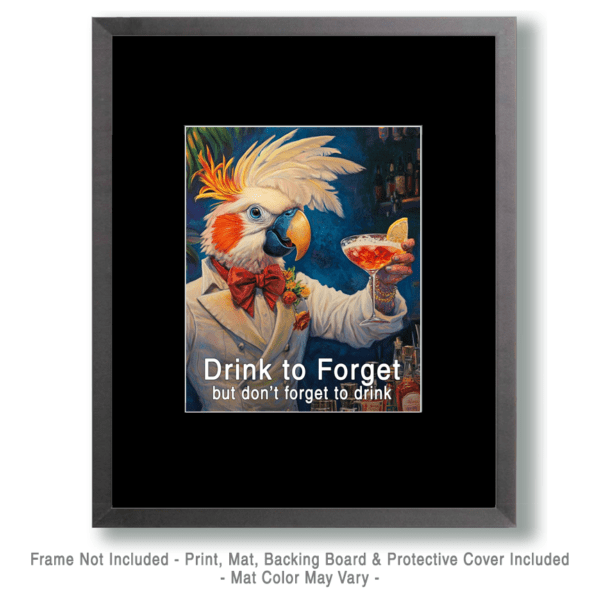 Cockatoo - Drink to Forget Poster