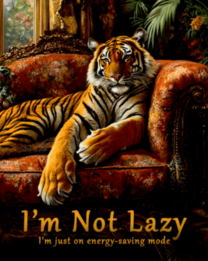 Tiger - Not Lazy