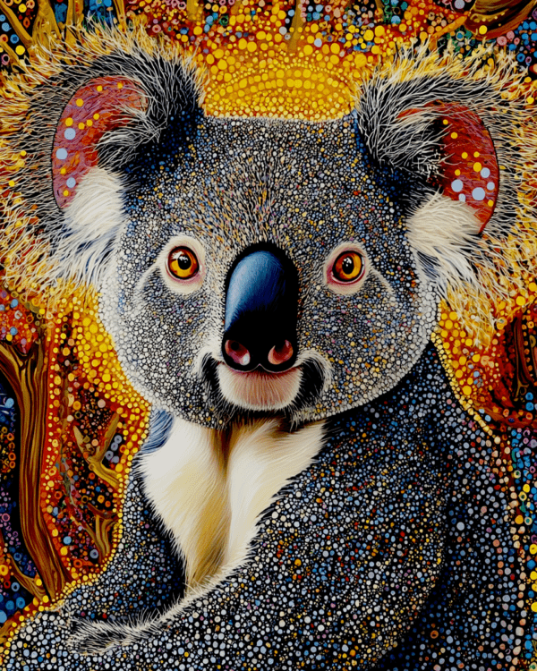 Koala Bear Portrait