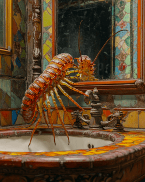 Centipede Looking in a Mirror