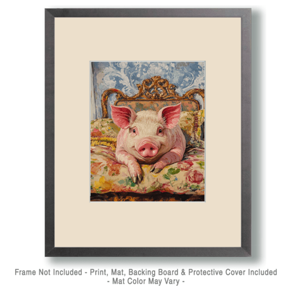 Pig in Bed Art