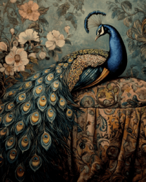 Peacock Still-Life