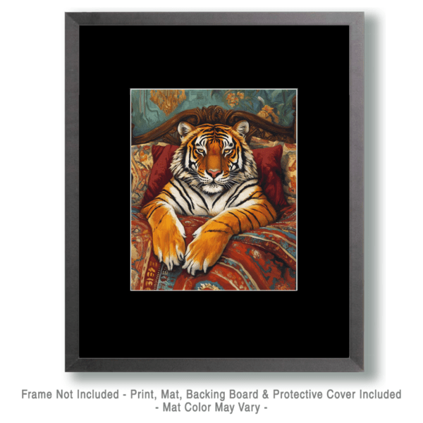 Sleeping Tiger Art