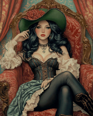 Saloon Girl #4