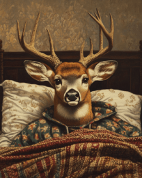 Buck in Bed