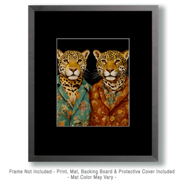 Two Jaguars in Pajamas Art