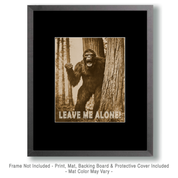 Bigfoot - Leave Me Alone Art