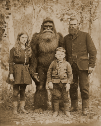 Bigfoot Family Portrait