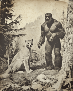 Bigfoot and Mountain Lion Companion