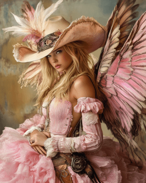 Pink Cowgirl Fairy