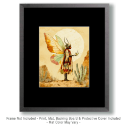 Young High Desert Fairy Art