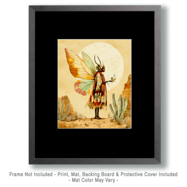 Young High Desert Fairy Art