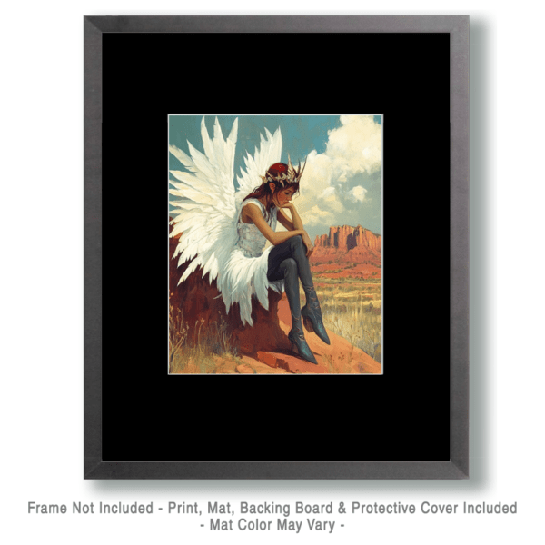 White Mesa Fairy Art