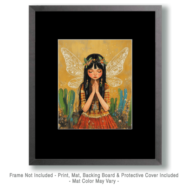 Praying Fairy Art