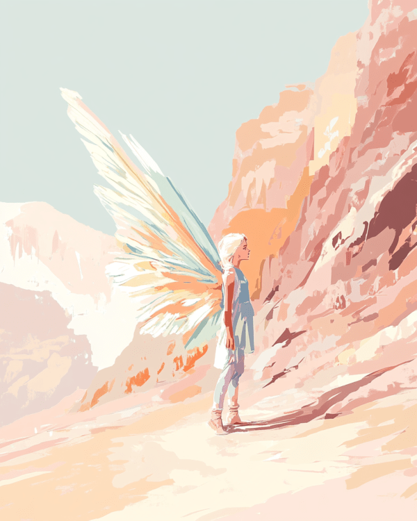 Pastel Canyon Fairy