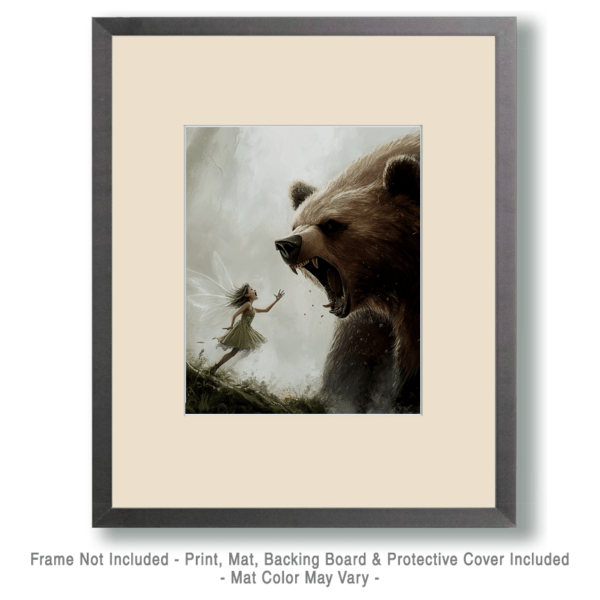 Fairy Takes On Bear Art