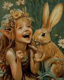 Fairy Laughs with Rabbit