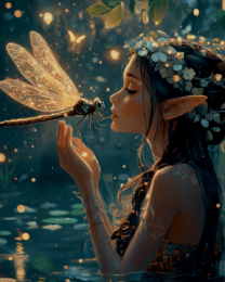 Fairy and Dragonfly Dreaming