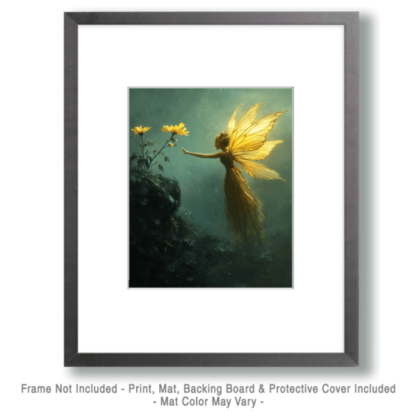 Golden Fairy Art