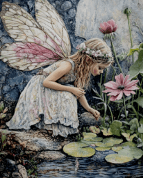 Fairy in Lilypads