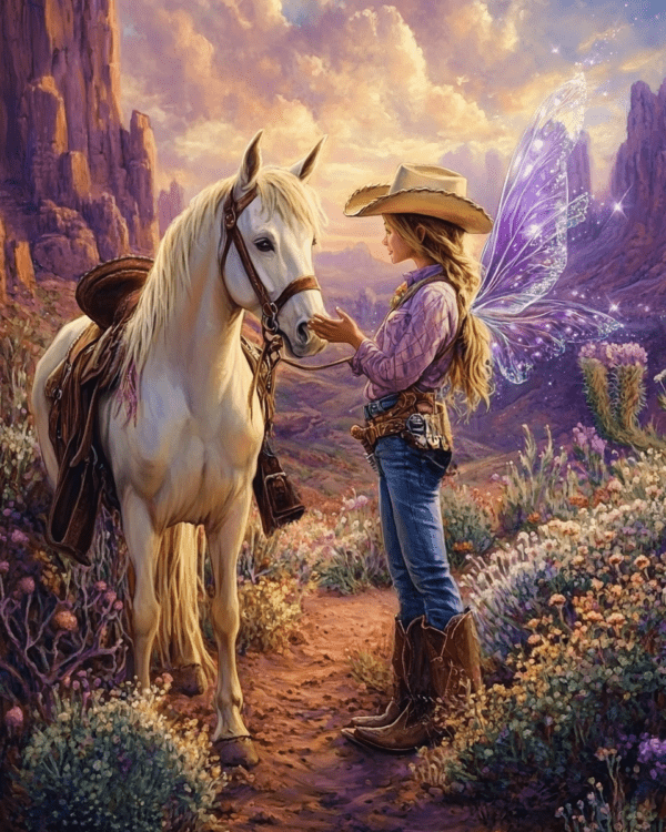 Fairy and Her Horse