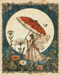 Fairy with Umbrella