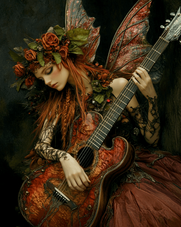 Fairy Playing Guitar