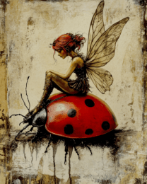 Fairy on Ladybug