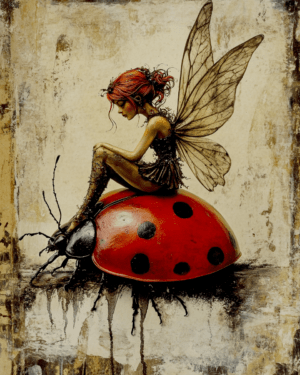 Fairy on Ladybug