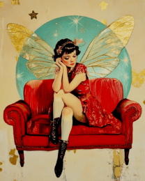 Fairy on Couch