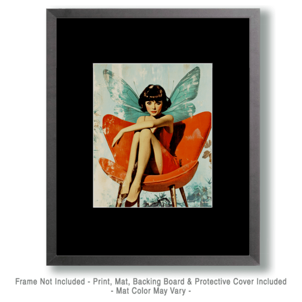 Fairy in Chair Art