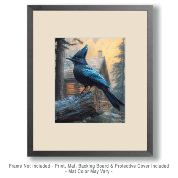 Steller's Jay by Homestead Art