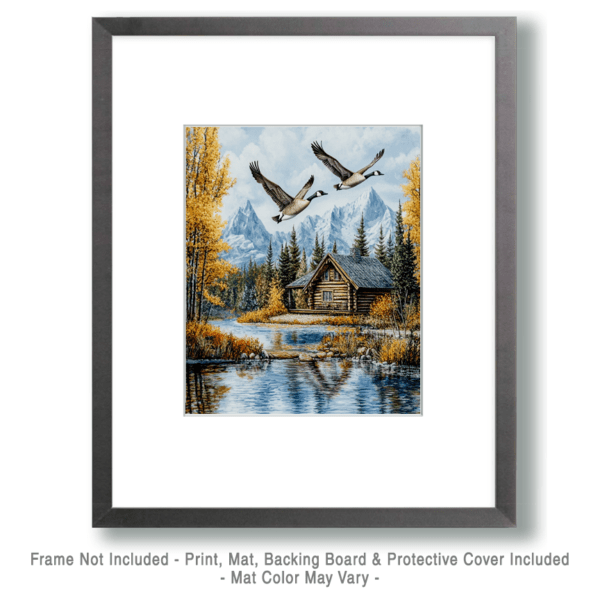 Canada Geese by Homestead Art