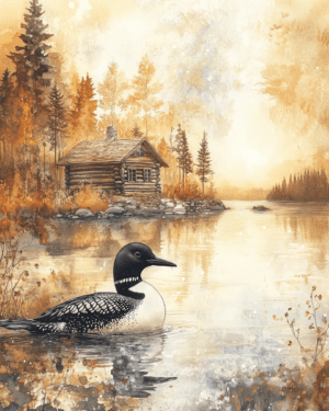 Northern Loon by Homestead