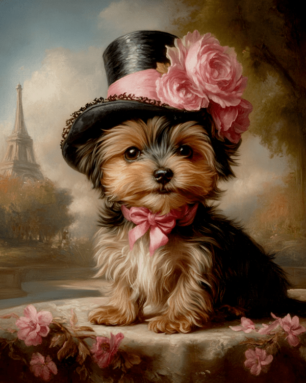 Yorkshire Terrier in Paris