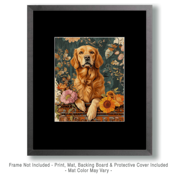 Golden Retriever Art