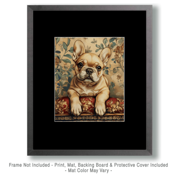 Cute French Bulldog Puppy Art