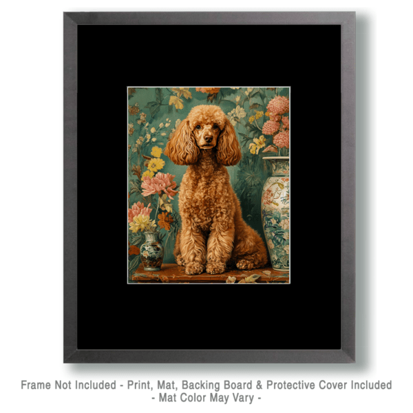 Standard Poodle Art