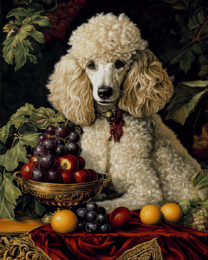 Poodle Portrait