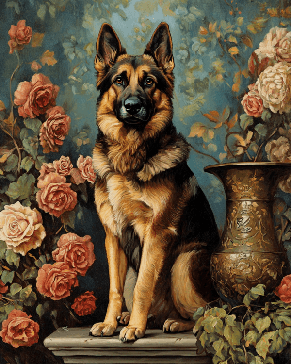 Dignified German Shepard