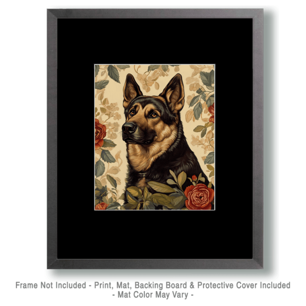 Noble German Shepard Art