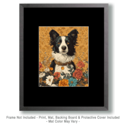 Border Collie Still Life Art