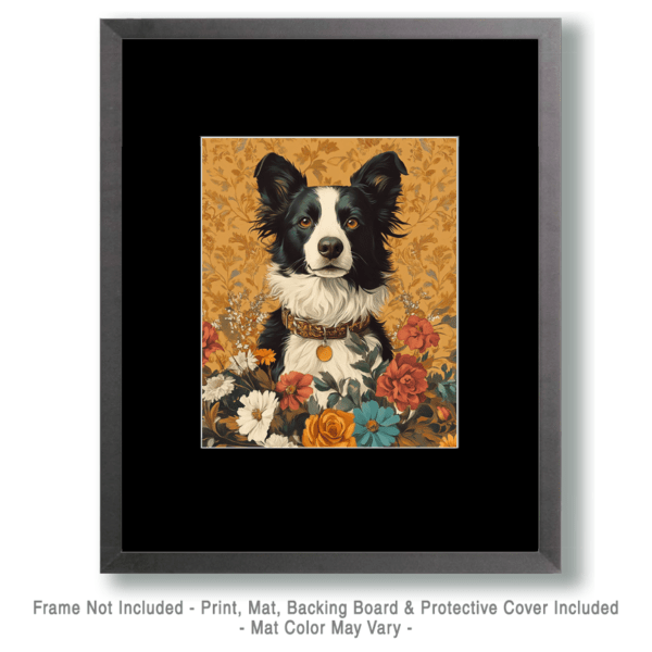 Border Collie Still Life Art